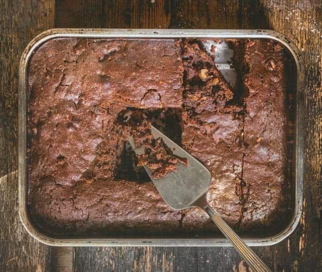  Νηστίσιμο brownies χωρίς αυγά και βούτυρο