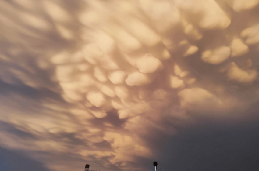  Απόκοσμες εικόνες στη Λάρισα: Τι είναι τα σύννεφα Mammatus που κάλυψαν την πόλη (Εικόνες&Βίντεο)